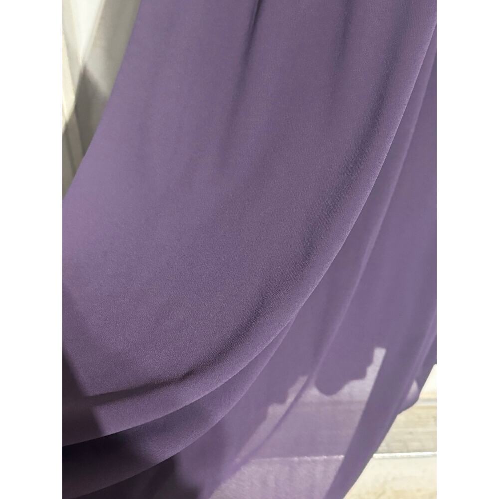 Lulus Air of Romance Dusty Purple Maxi Dress Medium Formal Flowy Evening gown - Picture 5 of 8